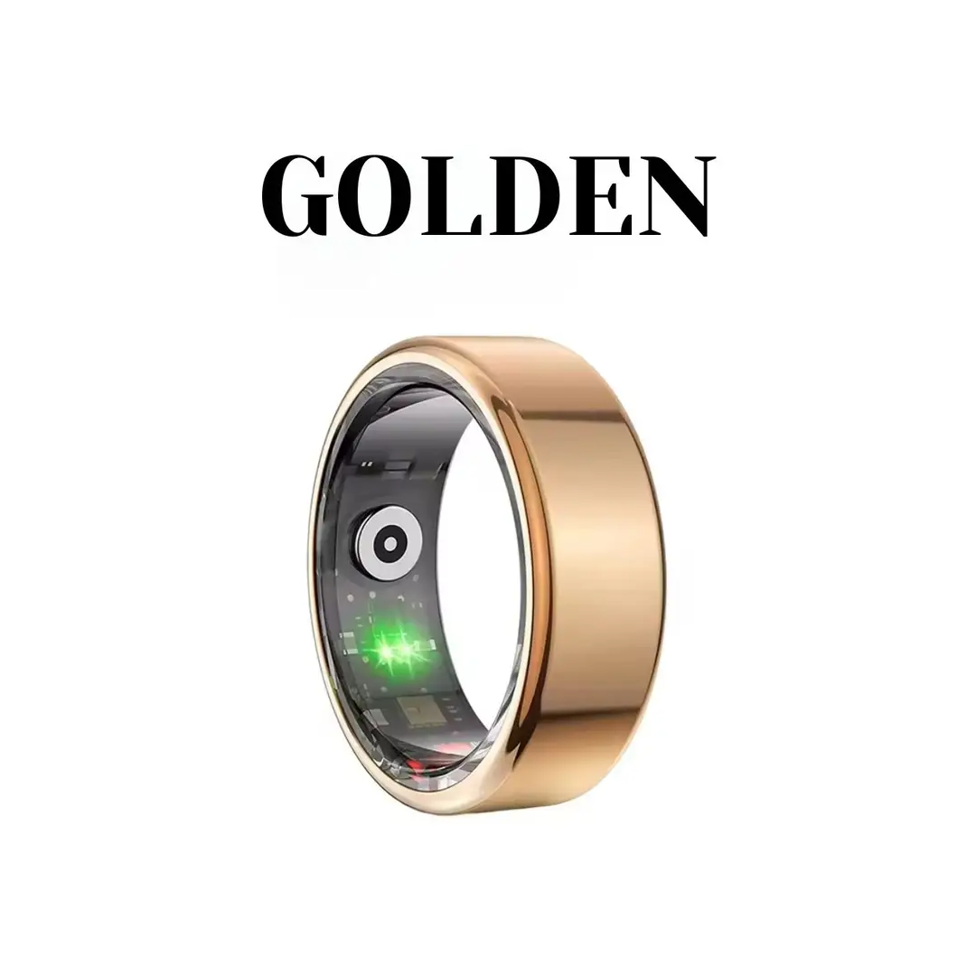 Smart Ring Fitness Tracker – Heart Rate, Blood Oxygen & Sleep Monitor for iOS & Android