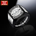 Merc Custom Name Classic Design Ring
